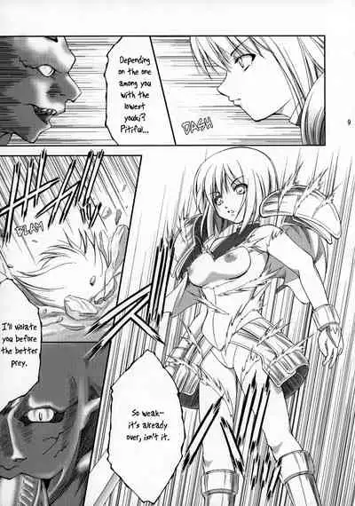 (COMIC1) [Takane no Hanazono (Takane no Hana)] Ijouseiyokusha Kari | Voracious Fucker Hunt (CLAYMORE) [English] [EHCOVE]