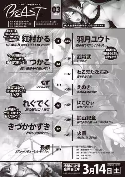 COMIC Kairakuten BEAST 2020-03