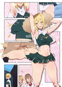 [Aikokusha (Agobitch Nee-san)] Seifuku Bishoujo 2gakki Ee!? Oshiri ni Koishiteru? Cheer Girl-chan to Dosukebe na Onnanoko-tachi dattee?