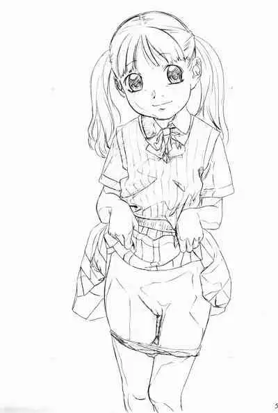 (SC35) [Momonga Club (Hayashibara Hikari)] Rakugaki-s 8 -Original Shoujo Enpitsu Genga-shuu-