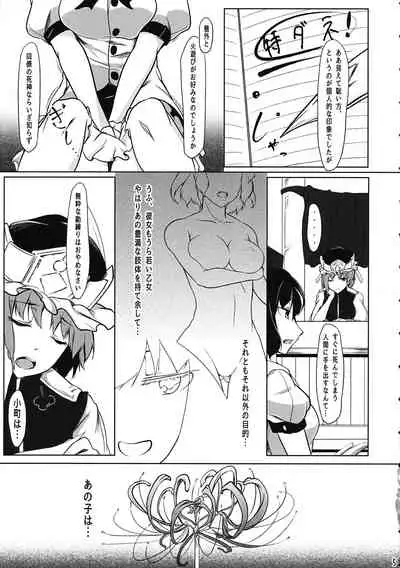 (C86) [Senzendou (Hiyou)] Shinigami Kanojo - Love and let Die. (Touhou Project)