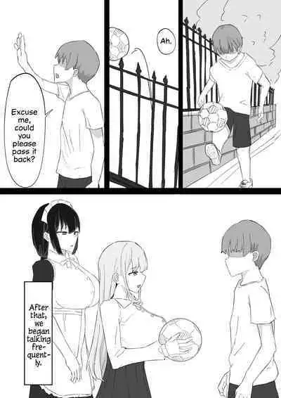 Ojou-sama to Maid o Iinazuke ni Torarete Okobore Ecchi suru Hanashi