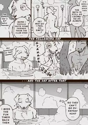 Aoniya & Kaneinu's public bathhouse diary