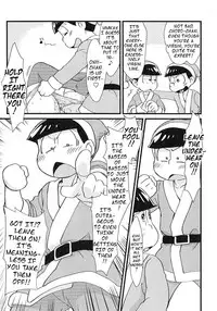 (Kahou wa Nete Matsu 6) [MatsuCha. (Maccha)] Present o Mawasou! | Let’s give a present! (Osomatsu-san) [English] [Rotti Totti]