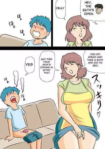 Bokki ga Osamaranai Boku de Asobu Mama - Mama plays with me because I can't control my erection