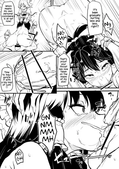 [Makin] Futanari Flan-chan Ga Reimu O Choukyou Suru Manga | Futanari Flan-chan Training Reimu (Touhou Project) [English] [Solas]
