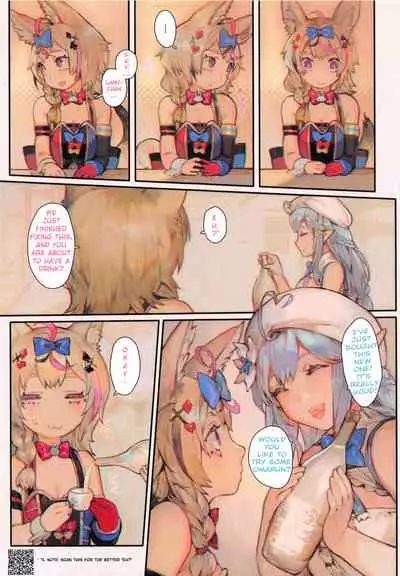 (FF37) [Aoin no Junreibi (Aoin)] DEPENDENCE (Yukihana Lamy, Omaru Polka) [English]