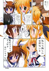 (C74) [STUDIO HUAN (Raidon)] New Nanofei. I + II ALL Full Color Soushuuhen (Mahou Shoujo Lyrical Nanoha)