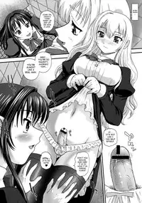 (Puniket 22) [Behind Moon (Q)] Otome wa Boku o Okashiteru ~Futanari Elder | The Maiden Raping My Sister ~Futanari Elder~ (Otome wa Boku ni Koishiteru Futari no Elder) [English] [SaHa]