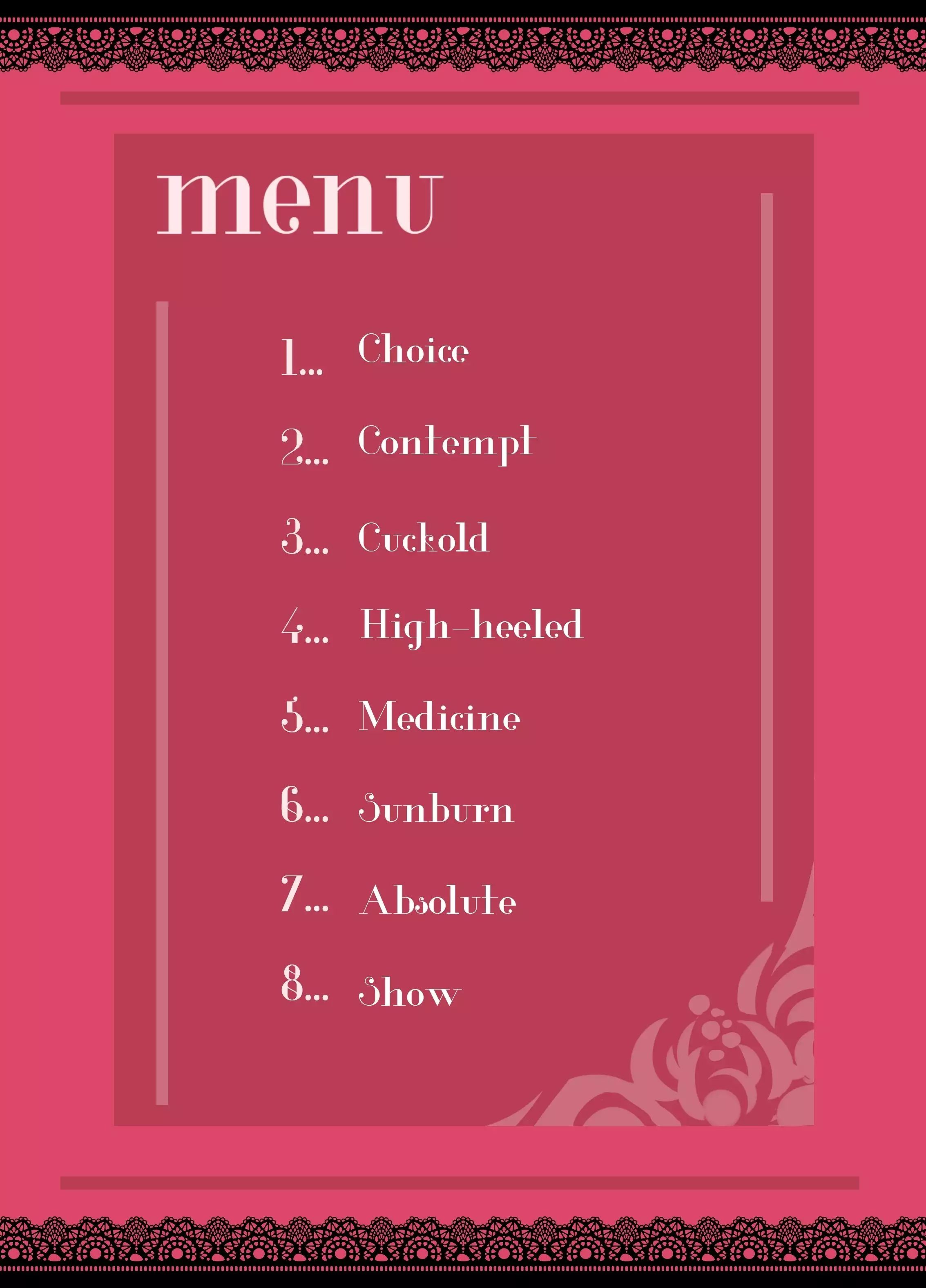 "SISSY A LA CARTE 2" ~Netorare Otokonoko, Teisoutai Kanri Mesuka Choukyou~