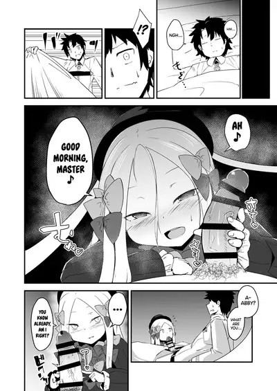 Abi no Konna Kakkou o Mite Koufun shite shimatta no? Master Ikenai Hito da wa | Did looking at me act like this turn you on, Master? You deviant.