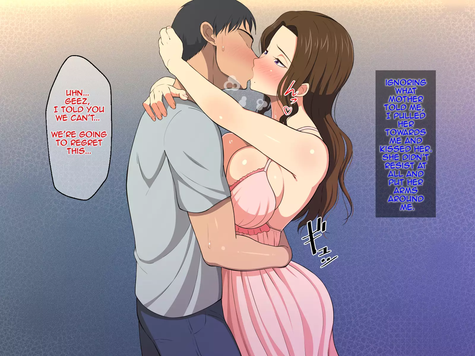 Ore no Kaa-san ga Muchimuchi Bakunyuu de Gaman Dekinai | Because of my Mother's Big Tits I Can't Control Myself