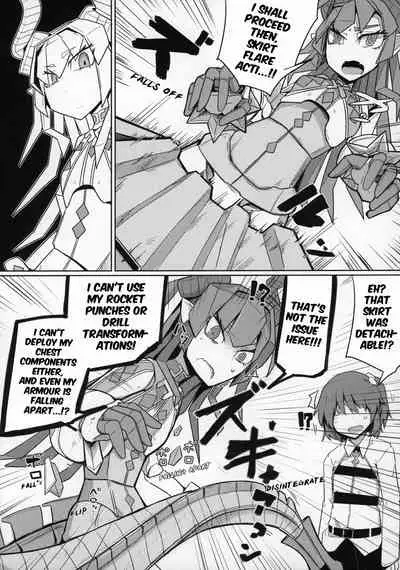 (C96) [Ekurabe (Henoeno)] Koisuru Mecha Eli-chan to Josou Master | Lovestruck Mecha Eli-chan and Her Cross-dressing Master (Fate/Grand Order) [English]