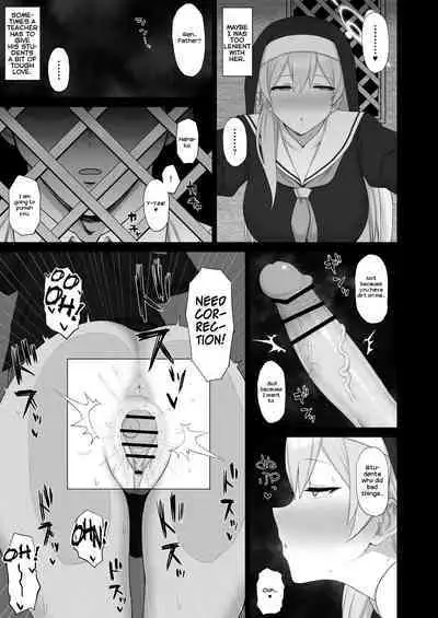 [Gomuhachi (Gomu)] Roshutsu Shoujo to Zange Ana | The Exhibitionist and the Confessional (Blue Archive) [English] [Shiromaru] [Digital]