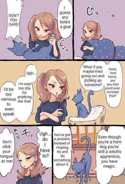 [Tsubame] A story about a futanari witch who summons her past self with summoning magic and has sex with her smaller self. | Shoukan Mahou de Kako no Jibun o Shoukan shite Chiisai Jibun to Sex suru Futanari Majokko no Hanashi