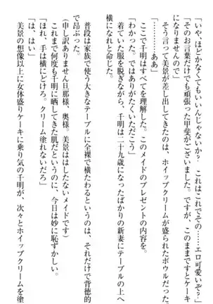 年上メイドの新婚日記