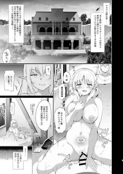 [Ninokoya (Ninoko)] Elf ni Inmon o Tsukeru Hon LEVEL:4 [Digital]