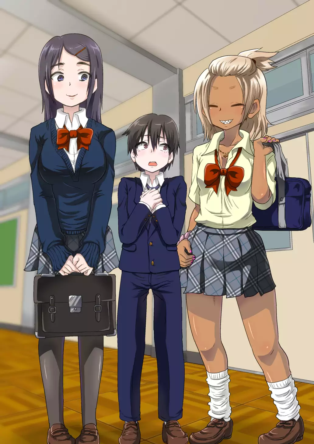 Until a pretty boy is femcorrupted into a cumdump by his childhood friend oneesan.