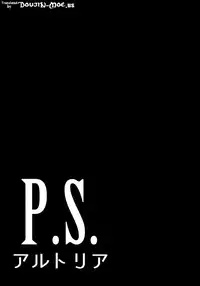 (SC56) [AYUEST (Bankoku Ayuya)] P.S. Artoria (Fate/Zero) [English] {doujin-moe.us}