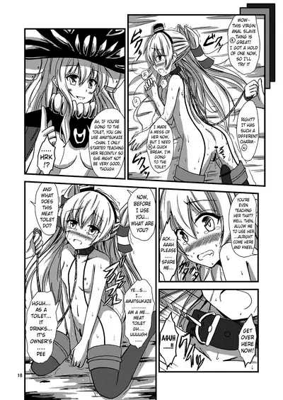 [Aiirosakura (Aikawa Ryou)] Kuubo Wo-Kyuu-chan no Amatsukaze Yuri Dorei Choukyou ~Shuuchi 3P Choukyou Hen~ | ndard Carrier Wo-Class's Amatsukaze Yuri Slave Training ~Threesome Training~ (Kantai Collection -KanColle-) (English) (Pangean) [Digital]