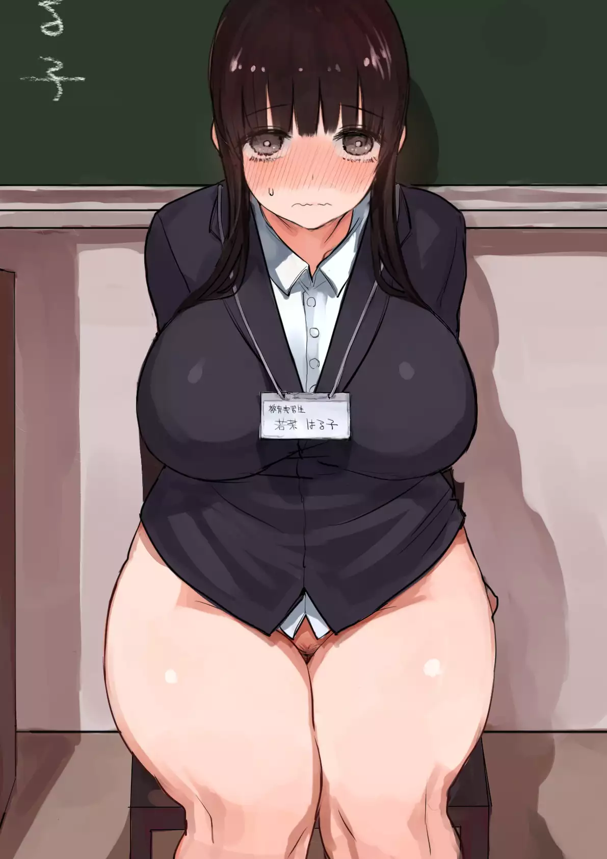 Onna Kyoushi to Jugyouchuu ni Sex Dekiru Danshikou ~Uiuishii Kyouiku Jisshuusei ni Rankou no Senrei~