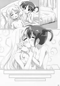 (C85) [Goberazzo (Mukaibi Aoi)] YURI CENT (Mahou Shoujo Lyrical Nanoha)