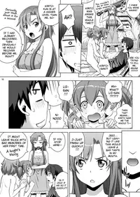[COOL BRAIN (Kitani Sai)] 4P at Online (Sword Art Online) [English] {Hennojin} [Digital]