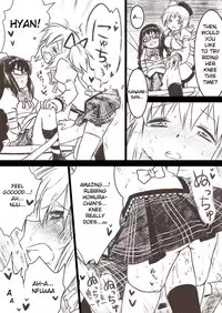 [Saba no Misoni Kan] Homuhomu ga Madoka to Mami-san ni Ijiritaosareru Hon (Puella Magi Madoka Magica) [English]