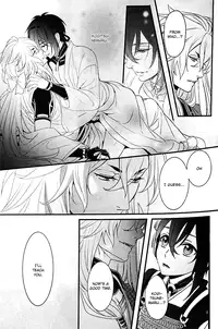 (Hyattou Ryouran ~Kimi no Heart o Shirahadori~) [Yarou Tomo no Bansankai (Asato)] Ookina Kitsune to Chiisana Mikazuki | The Big Fox and Little Mikazuki (Touken Ranbu) [English]