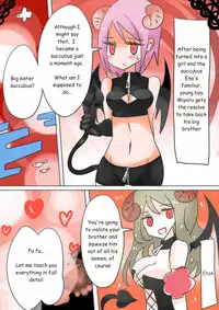 [Murasaki Nyanko Bar (Vae)] Otouto Succubus-ka! Inma no Kyoudai Nyotaika Sakusen 1-2 [English]