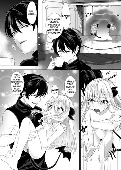 Yuusha no Dorei Inmon ga Maou no Musume o Youshanaku Osou! | The Hero's Servitude Crest Mercilessly Assails The Demon Lord's Daughter!