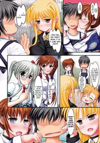 (C88) [STUDIO HUAN (Raidon)] ViviEin★HaRD Full Color Ban Platinum (Mahou Shoujo Lyrical Nanoha) [English] {BiriBiri}