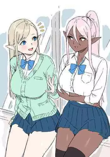 Konna Ero Manga Attara Yomitai na "Elf JK to Dark Elf JK Hen"