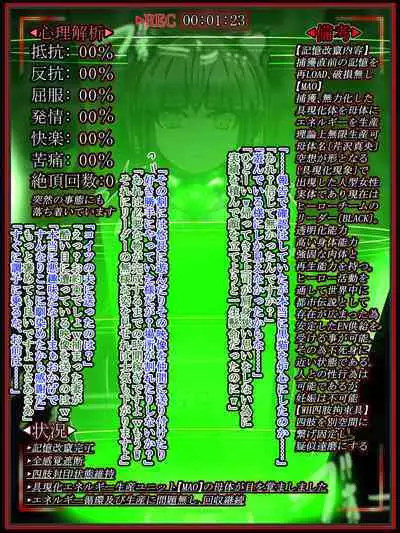 hīrō kuro neko vs kankaku kyōyū OB ‼ kage kaku enkaku chōkyō de yuki ma kuri ‼～ seigi no mikata no rīdā kara kuri chi 〇 po onaho ni ochiru shunkan ～