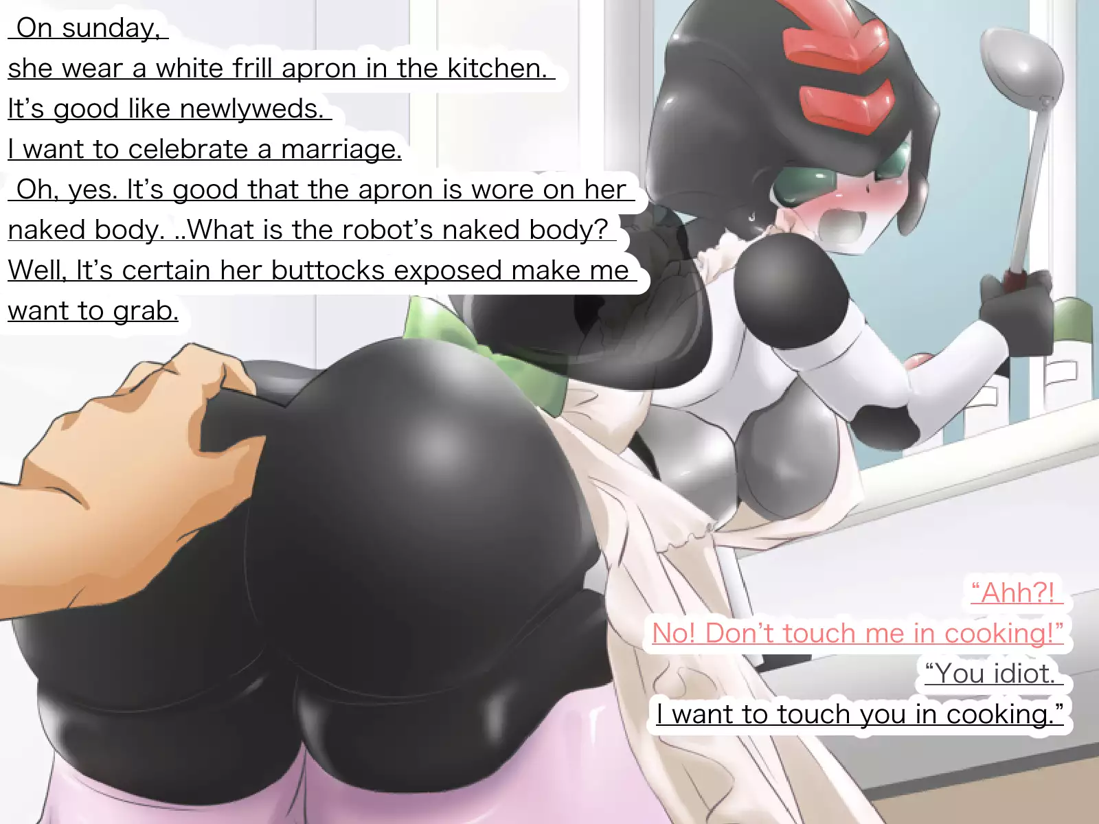 A ROBOT This Sexy Should Have MOE-AI To Match!!