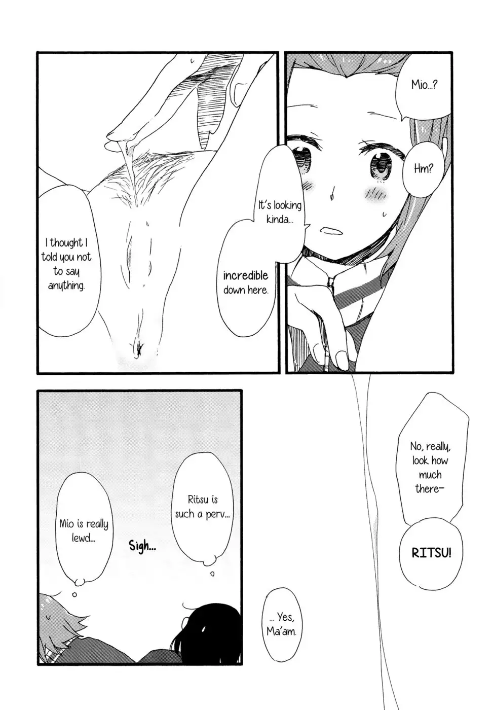 MioRitsu for Adults - Rebellion Story