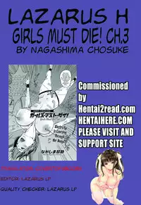 [Nagashima Chousuke] Girls Must Die! Ch. 1-5 [English] [Lazarus H]
