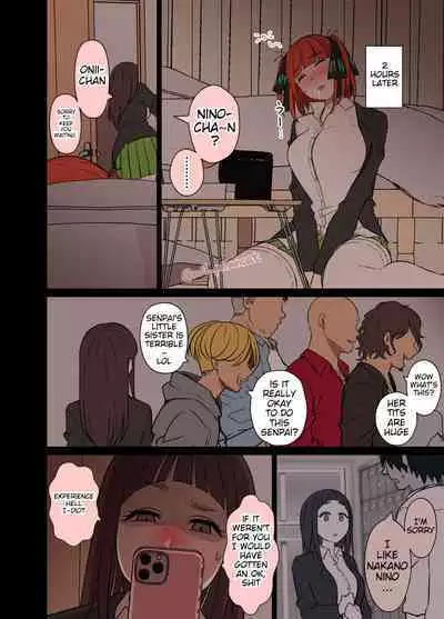 Yotta Nakano Nino ni Warui Koto o Suru Hanashi | A story about doing bad things to a drunk Nakano Nino