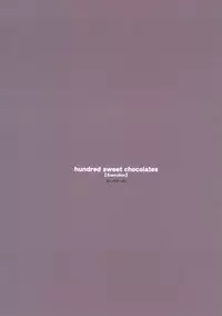(C83) [WASABI (Tatami)] hundred sweet chocolates [Succubus] [English]