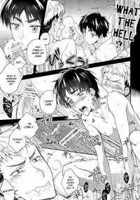 (Hekigai Chousa Haku 2) [dg (Doguu)] Ore-tachi Tsukiattemasun. - Kouhen - Chuu (Shingeki no Kyojin) [English] [Moy Moe Scanlations]