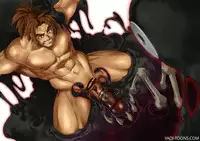 [8°] 加爾基 精液 獅子神萬駆 (BlazBlue) (Bang Shishigami x Carl Clover) [Decensored]