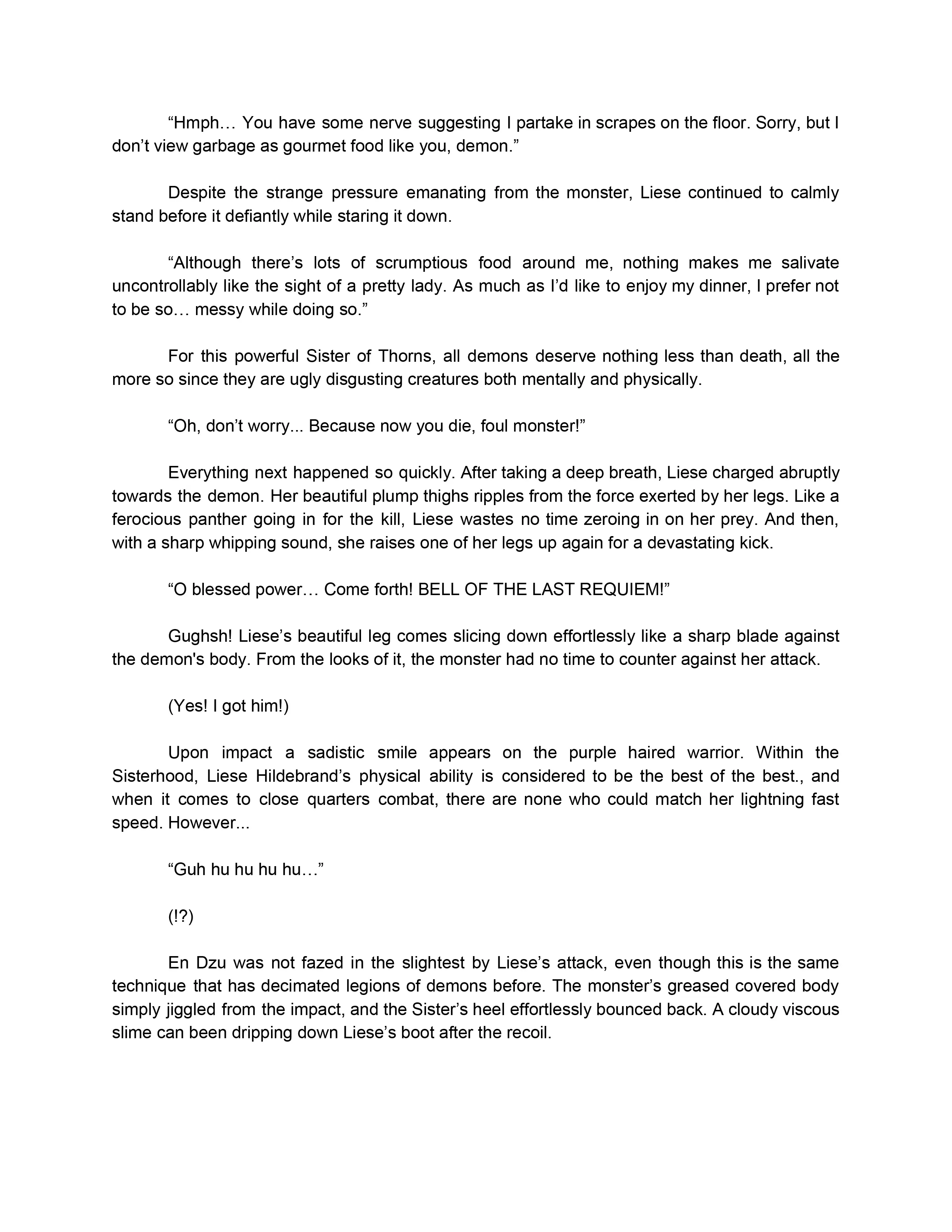 Liese Within the Hellish Slimy Prison: Appetizer Complete