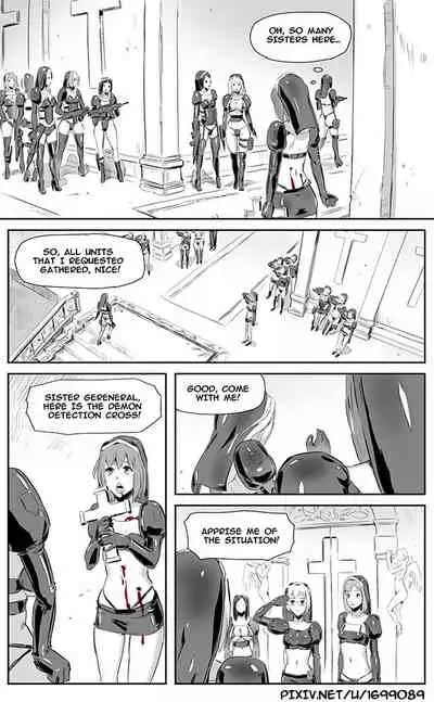 nuns vs demons