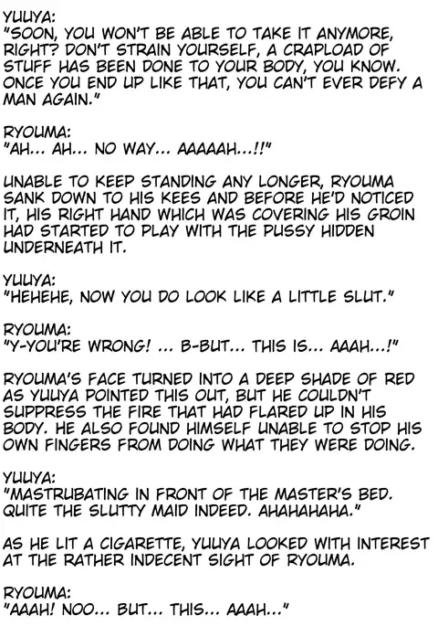 The M-to-F'ed son of a distinguished family - The spoiled rotten brat who was made a maid -