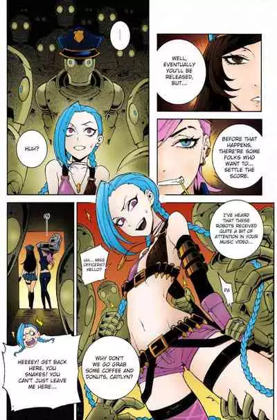 JINX Come On! Shoot Faster (League of Legends) English [Turtle.Fish.Paint (Hirame Sensei)] [[HerpaDerpMan] [Colorized] [Decensored] TeenSpiritHentai