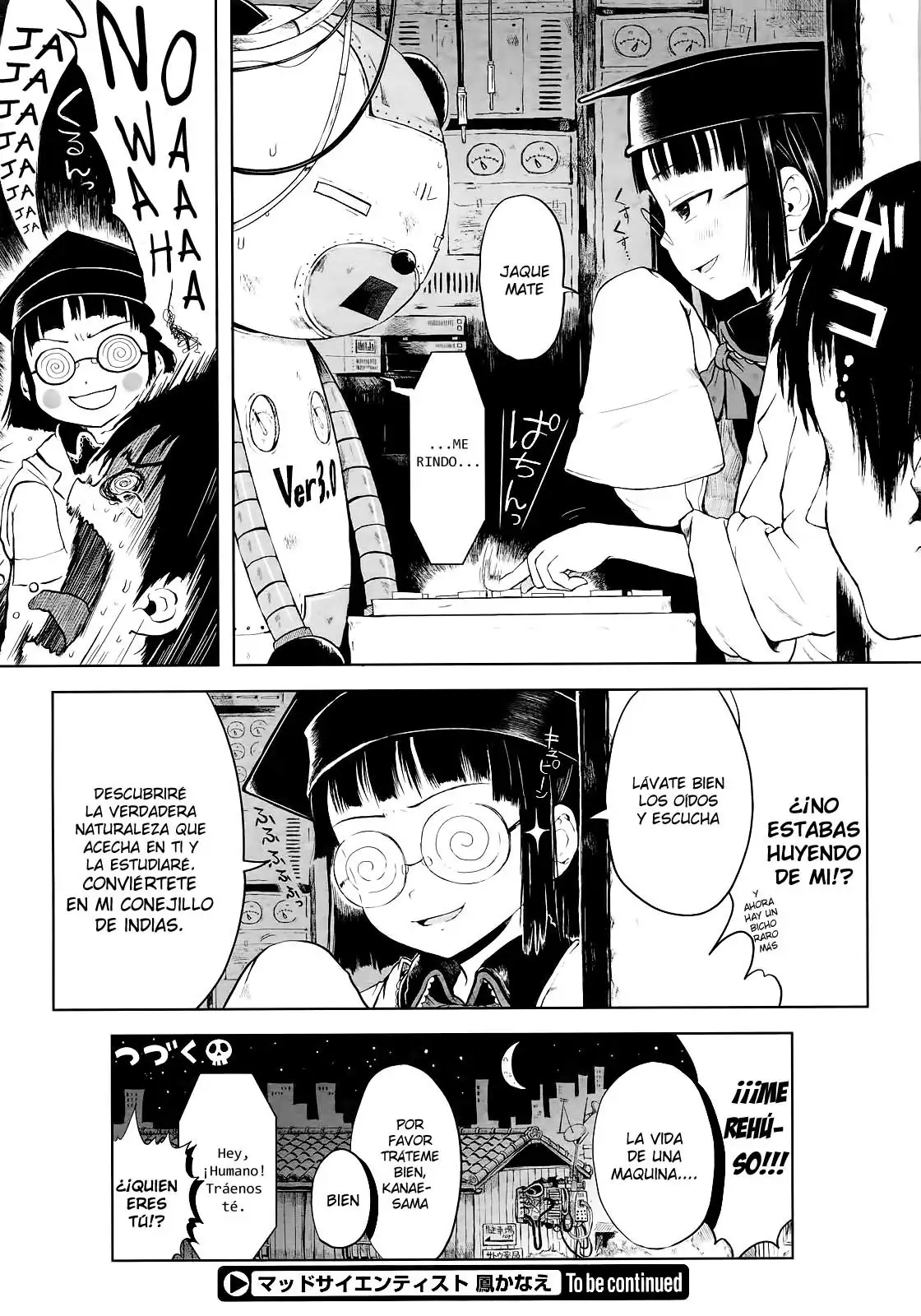 Mad Scientist Ootori Kanae Jikken 1-3 | La científica loca Ootori Kanae capítulos 1-3