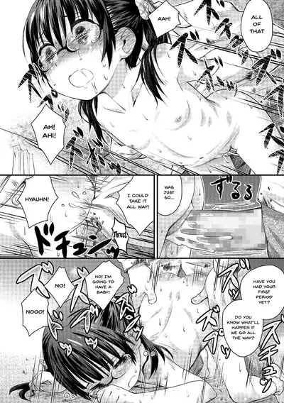 [Anthology] Megane Loli Choukyou Jugyou!! ~Otonashii Megane Lolikko ni Muriyari Dekachin Sounyuu~ | The Loli In Glasses' Training Lesson!! ~Force Fucking a Timid Glasses Wearing Loli With My Big Cock~ Ch. 1-4 [English] {Doujins.com}