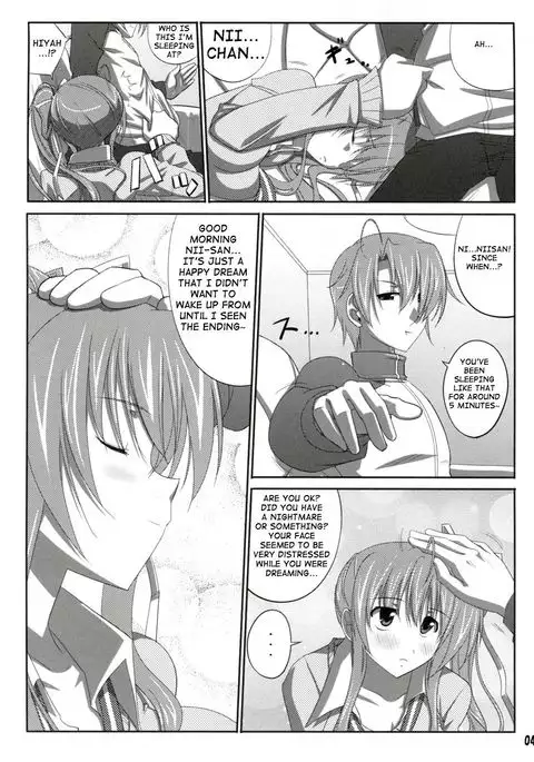 she turned blue, and...