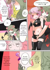 [Murasaki Nyanko Bar (Vae)] Otouto Succubus-ka! Inma no Kyoudai Nyotaika Sakusen 1-2 [English]