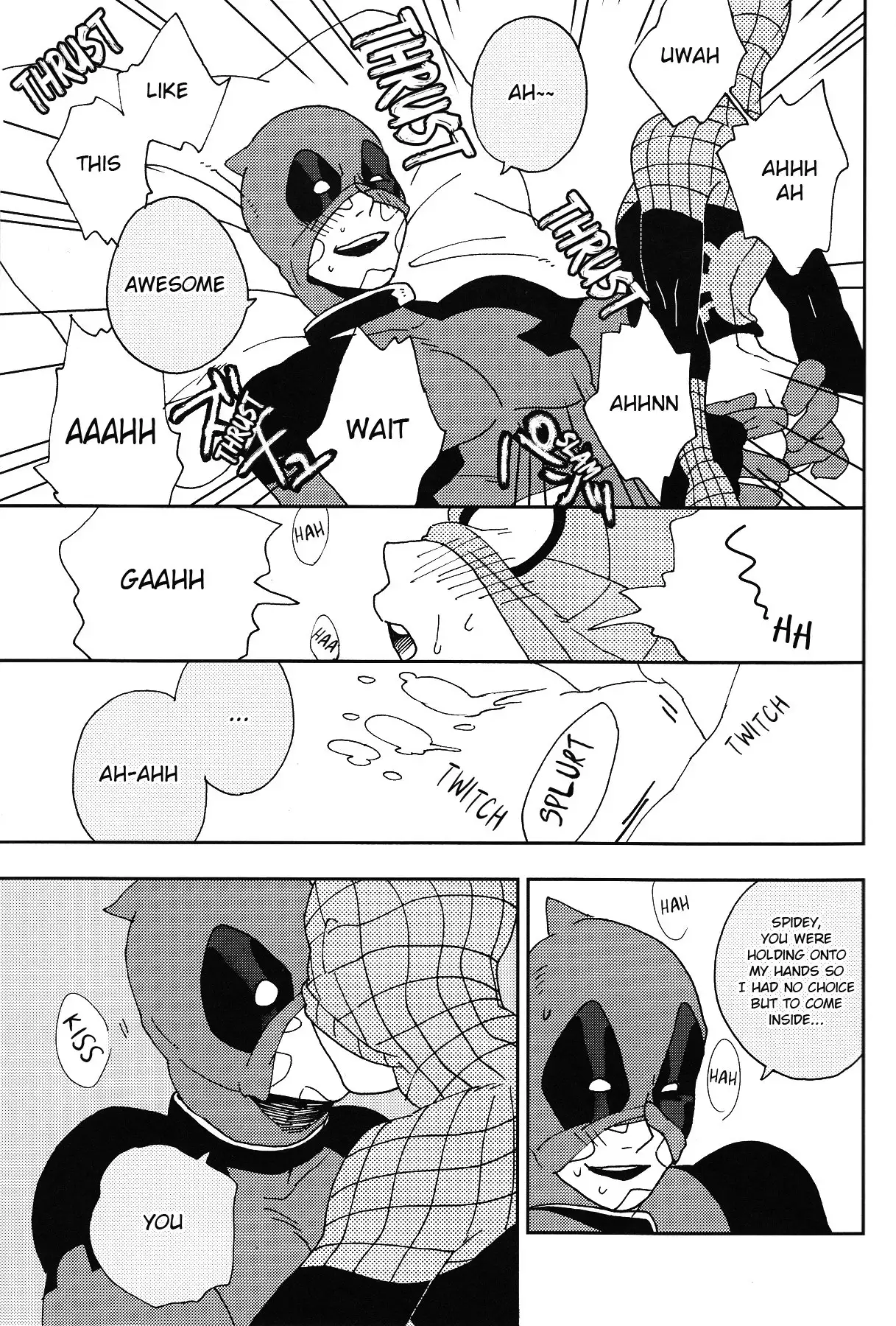 Naughty Spidey Circle: Shion / AndromedA Fandom: Deadpool / Spiderman Shion / AndromedA
